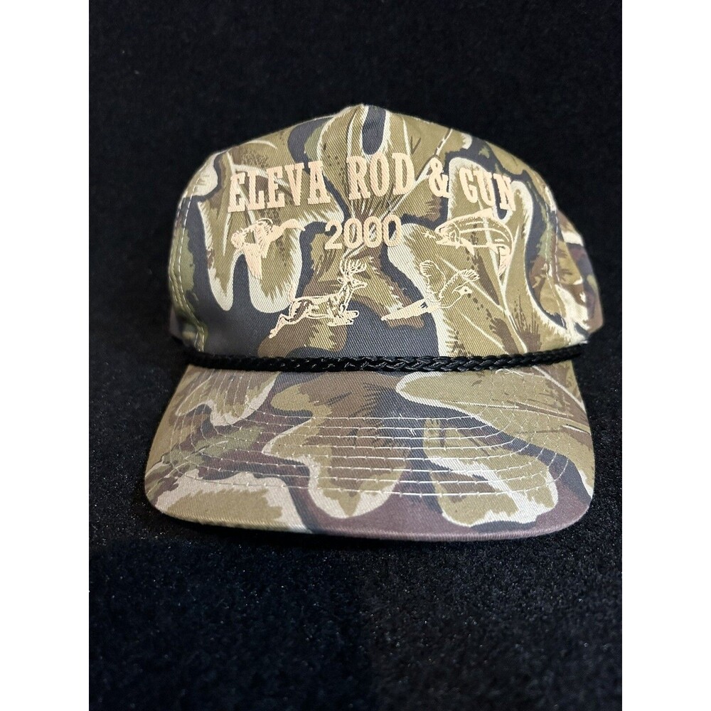 Eleva Rod & Gun Oak Leaf Camo Hat/Cap Snapback